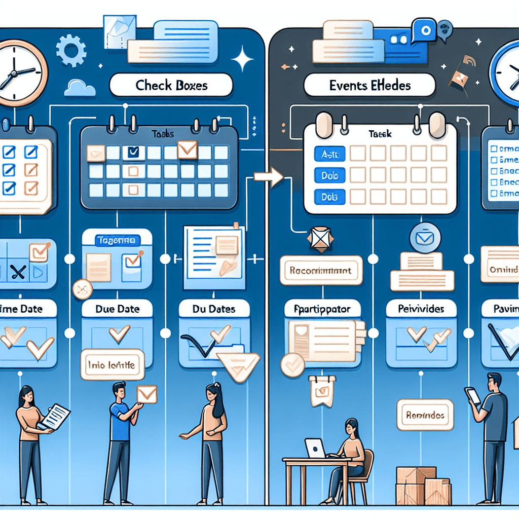 Understanding the Differences and Uses of Google Calendar Tasks and Events