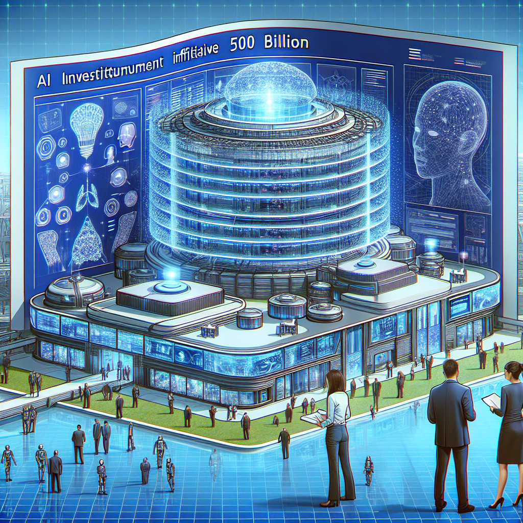 $500 Billion AI Infrastructure Initiative Unveiled by US Government and Tech Giants ...