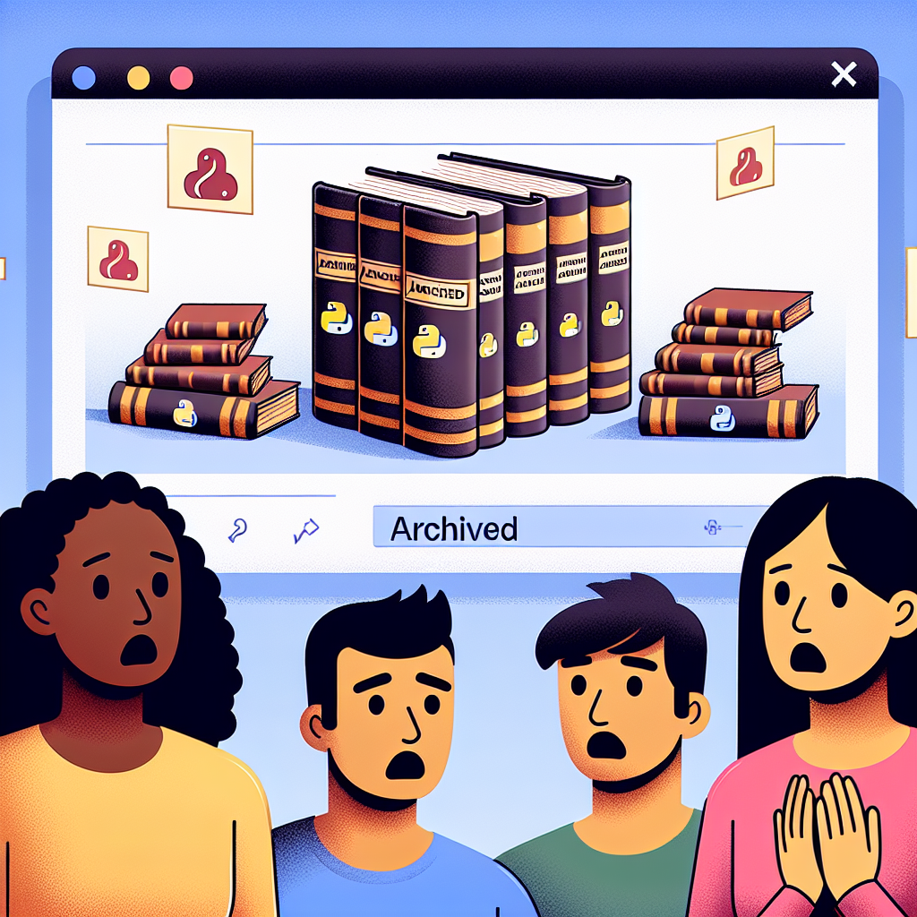 PyPI Implements Archival Status to Warn Users of Unmaintained Python ...