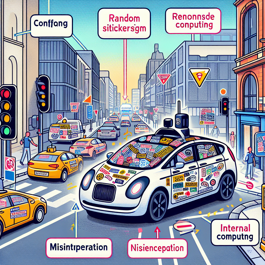 How Stickers Can Mislead Autonomous Vehicles into Hazardous Actions ...