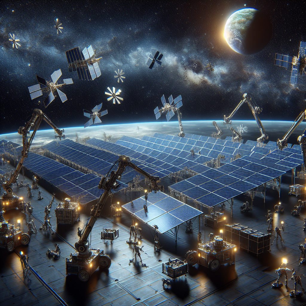 Robots May Construct Gigantic Solar Power Arrays in Space ...